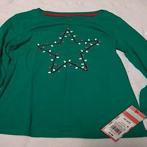 Girls holiday t-shirt